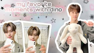 my favorite moments with dino  kpop seventeen dino [upl. by Feliza]