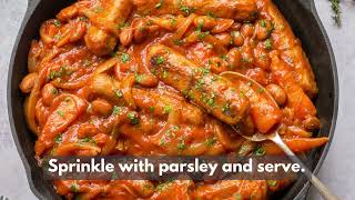 How to make a Vegan Sausage Casserole [upl. by Clara]