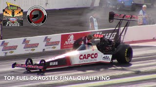 NHRAFinals 2023 PART 20  TOP FUEL DRAGSTER FINAL QUALIFYING HIGHLIGHTS [upl. by Gnilrad]