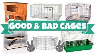 Good vs Bad Rabbit Cages [upl. by Tripp288]