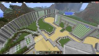 Minecraft  Construction dun hôtel moderne  2nd partie [upl. by Hughmanick]