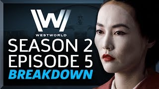 Westworld Breakdown Season 2 Episode 5 Akane No Mai [upl. by Neyugn671]