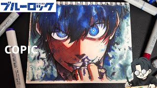 【ブルーロック】潔世一を描いてみた  Drawing Isagi Yochi  Drawing BLUELOCK [upl. by Medin]