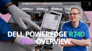 Dell PowerEdge R740 Server Power Supplies  R740 Server PSUs Options  Hot swap PSU  PSUs Install [upl. by Nolahp]