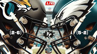 Jacksonville Jaguars vs Philadelphia Eagles Watch Party Live [upl. by Dorothea]