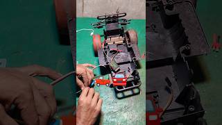 Dc motor rc car make at home shorts rccar minicar remotecontrolcar [upl. by Enilec]