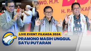 UPDATE PramDoel Menang Satu Putaran Unggul 5006 [upl. by Araeit]