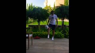 Dimitar Berbatov has still got it amazing first touch and ball control Manchester United Legend Skil [upl. by Aicirpac]