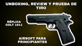 Colt Cybergun 1911 Review  TriFecta Airsoft 74 [upl. by Gladine]