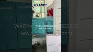 LANTU Truck Air filters packaging line Workshop [upl. by Connolly]