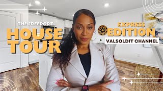 HOUSE TOUR  THE FREEPORT PLAN  BIRMINGHAM AL  DR HORTON [upl. by Sedda]