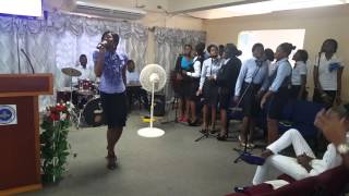 Glorified by Salvation Ministries Choir performed by The RCCG Manifestation Parish choir St Kitts [upl. by Nirtiac173]