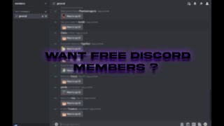 How to get FREE members 2023 [upl. by Drazze]