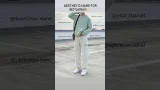 aesthetic usernames for Instagram⚡aestheticaestheticvideoaestheticusernamesaestheticeditsedit [upl. by Winfred]