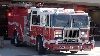 Bedford Hills FD Engine 198 Car 2034 Using Utility 203 amp Tower Ladder 57 Responding [upl. by Gaven]