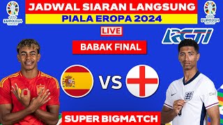 RESMI Jadwal Final Piala Eropa 2024  Spanyol vs Inggris  UEFA EURO 2024 [upl. by Keram]