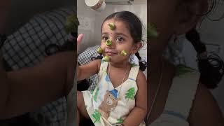 Bendekayi🤣❤️ kannadavlogs cutebaby daughter deepakiran baby toddlersfood dailyvlog shorts [upl. by Ing]