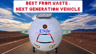 Nextgen Revolutionary Vehicle Model 🤩 Best From Waste school project  Best from waste activity kids [upl. by Letha]