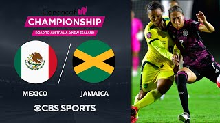 Mexico vs Jamaica Extended Highlights  CONCACAF W Championship  CBS Sports Attacking Third [upl. by Terpstra441]