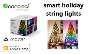 Nanoleaf Holiday String Lights the BEST if they FIX this [upl. by Tem607]