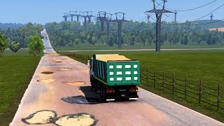 Exploring Brazil in ETS2 Marabà to Santarem  EAA Map 149 Adventure [upl. by Aicirtap]