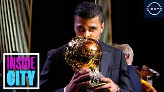 Rodri wins the Ballon dOr in Paris  INSIDE CITY 481 [upl. by Wauters]