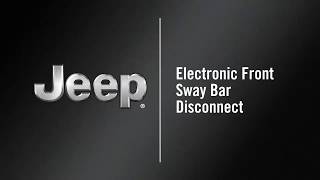 Electronic Front Sway Bar Disconnect  How To  2020 Jeep Gladiator [upl. by Notlit]