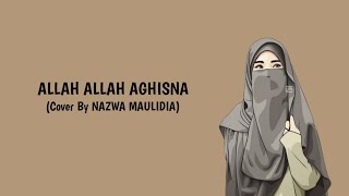 Allah Allah Aghisna  Nazwa Maulidia  Official Lirik Latin [upl. by Grange]