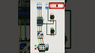 Motor Control Diagram Explained  Simple Guide 🤩⚡♥️ shorts [upl. by Hardunn]