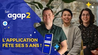 Tous agap2  Notre application interne fête ses 5 ans  🎉 [upl. by Noterb]