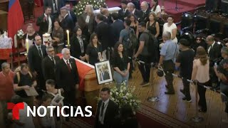 Chilenos rinden homenaje al expresidente Piñera antes del funeral de Estado [upl. by Nadine]