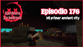 Hardcore en bedrock Episodio 176  Mi primer ancient city [upl. by Eiryk]