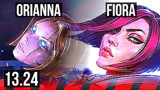 ORIANNA vs FIORA TOP  817 300 games Dominating  NA Master  1324 [upl. by Gorski]