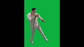 Yakuza 0 Kiryu Legend Style Taunt Green Screen WITH SOUND [upl. by Gnof]