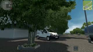 Renault Trafic Cargo TEST DRIVE City Car Driving [upl. by Eldreda]