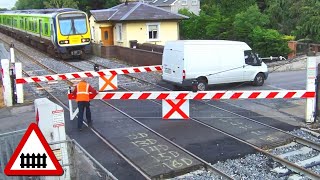 Old Manual Railway Crossing [upl. by Anahsahs]