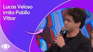 Lucas Veloso imita Pabllo Vittar no Faustão Na Band [upl. by Nerha]