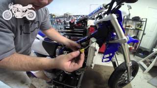 MaksWerks Garage  2001 Yamaha WR250F  General Mainenance and Free Mods [upl. by Lowry]