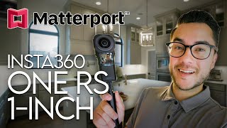 Smaller amp Faster Camera Setup for Matterport Tours  Insta360 ONE RS 1Inch BTS Does it work [upl. by Eibber]