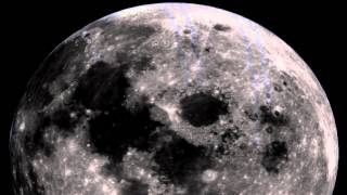 Mesmerizing Moon Rotation Video Created From Orbiter Images [upl. by Nueoras]