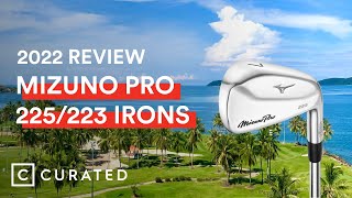 2022 Mizuno Pro 223  Mizuno Pro 225 Irons Review  Curated [upl. by Ivatts]