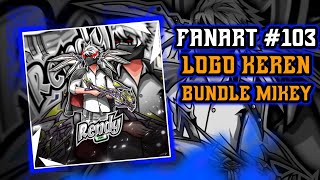 Mengambar logo jb ff bundle Mikey Terbaru 2024  FanArt103 [upl. by Gherlein85]