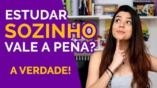 ENEM estudar sozinho ou fazer cursinho  A VERDADE [upl. by Aihseyt253]