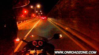 DriftHD BMW R1100S Night scene  블랙박스 [upl. by Melisse724]