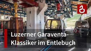 Sörenberg  Rossweid  GaraventaKabinenbahn mit technischen Spezialitäten [upl. by Aneekahs960]