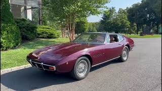 One of 425 1972 Maserati Ghibli SS 49 Coupe 5Speed Manual [upl. by Allehcim]