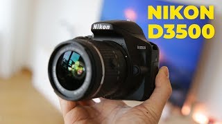 Unboxing The Brand New NIKON D3500  Nikons Cheapest DSLR [upl. by Emmeram321]