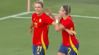 Alexia Putellas Goal Today Spain vs Nigeria Womens 10 Goals Results And Extended Highlights [upl. by Ylluz]