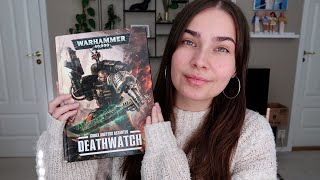 ASMR Warhammer 40K Deathwatch Codex [upl. by Violetta]