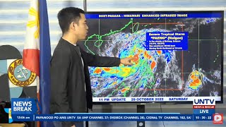 WEATHER UPDATE Severe Tropical Storm PaengPH  11pm  October 29 2022 [upl. by Barny]